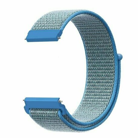 Sport Loop nylon bandje - Blauw - Huawei Watch GT 2 Pro / GT 3 Pro - 46mm