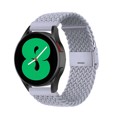 Braided nylon bandje - Grijs - Huawei Watch GT 2 & GT 3 - 42mm