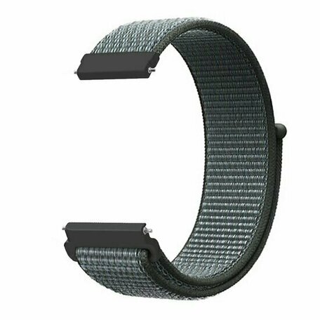 Huawei Watch GT 3 Pro - 43mm - Sport Loop nylon bandje - Donkergrijs / blauw gemêleerd