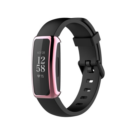 Fitbit Inspire 2 TPU case (volledig beschermd) - Roze