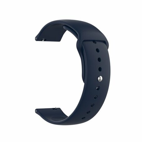 Garmin Venu 3s / Vivoactive 4s / Venu 2s / Vivomove 3s / Forerunner 255s - Sportbandje - Maat: Small - Navy