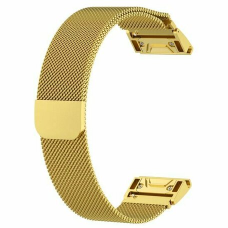 Milanese bandje - Goud - Garmin Tactix 8 - 47mm