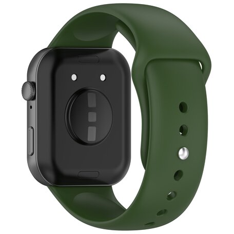 Siliconen sportband - Donkergroen - Huawei Watch Fit 3 / Fit 4