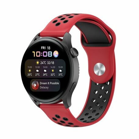 Garmin Forerunner 970 / 570 (47mm) / 255 - Sport Edition - Rood + zwart