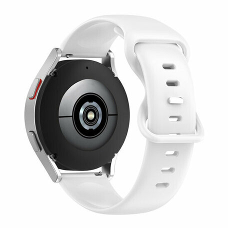 Garmin Forerunner 570 (42mm) / 55 / 245 / 645 - Solid color sportband - Wit