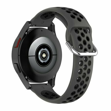 Garmin Forerunner 570 (42mm) / 55 / 245 / 645 - Siliconen sportbandje met gesp - Zwart