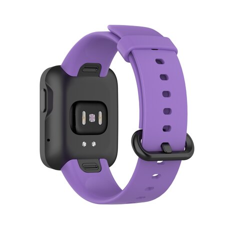 Classic siliconen sportbandje - Paars - Xiaomi Mi Watch Lite / Redmi Watch