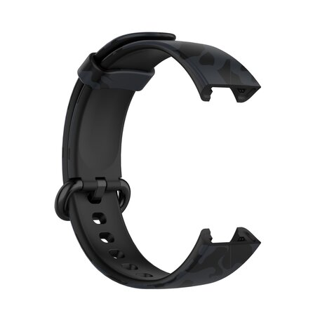 Siliconen band met print - Camouflage grijs - Xiaomi Mi Watch Lite / Redmi Watch