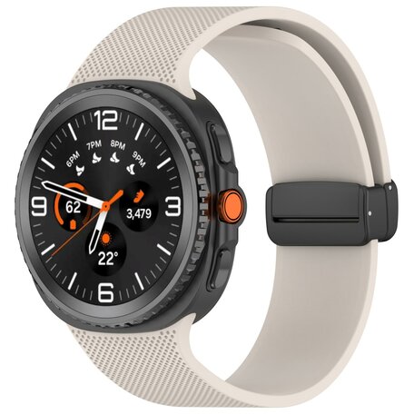 D-buckle sportband - Starlight - Samsung Galaxy Watch 8 - 40mm / 44mm