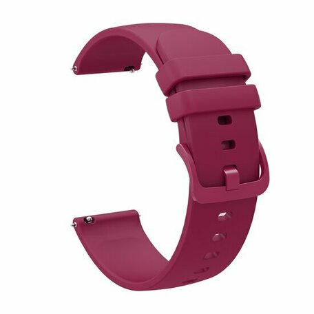 Garmin Venu 4 - 41mm - Soft siliconen bandje - Wijnrood