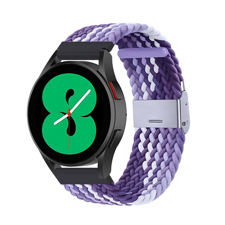 Braided nylon bandje - Lichtpaars / paars - Huawei Watch GT 6 / GT 6 pro - 46mm