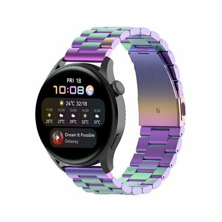 Stalen schakelband - Multicolor - Huawei Watch GT 6 / GT 6 pro - 46mm