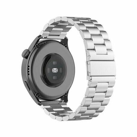 Stalen schakelband - Zilver - Huawei Watch GT 6 / GT 6 pro - 46mm