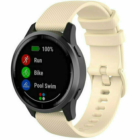 Sportband met motief - Beige - Huawei Watch GT 6 / GT 6 pro - 46mm