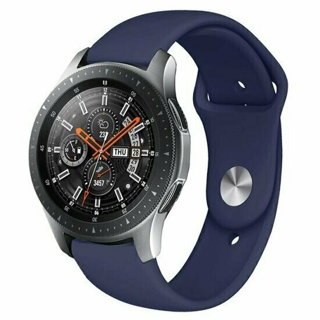 Rubberen sportband - Donkerblauw - Huawei Watch GT 6 / GT 6 pro - 46mm