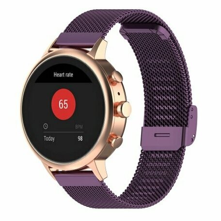 Huawei Watch GT 6 - 41mm  - Milanese bandje met klemsluiting - Paars