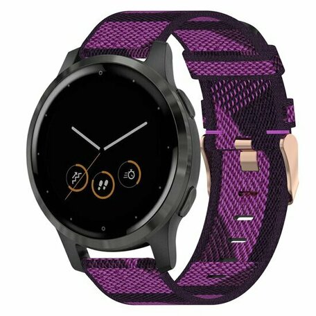 Huawei Watch GT 6 - 41mm  - Canvas nylon bandje - Paars