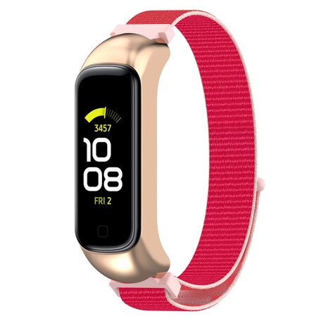 Nylon sport loop band - Roze - Samsung Galaxy Fit 2