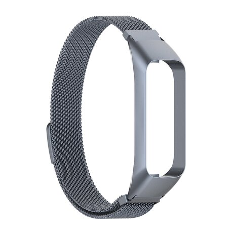Milanese band - Grijs - Samsung Galaxy Fit 2