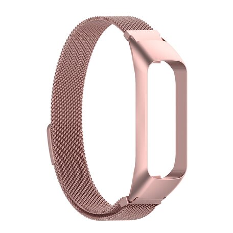 Milanese band - Rosé goud - Samsung Galaxy Fit 2