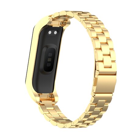 Stalen schakelband - Goud - Samsung Galaxy Fit 2