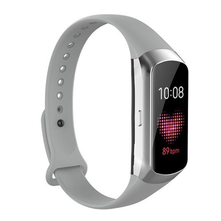 Siliconen bandje - Grijs - Samsung Galaxy Fit Siliconen bandje - Grijs - Samsung Galaxy Fit