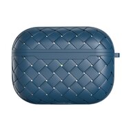 AirPods Pro / AirPods Pro 2 Weefpatroon - hardcase - Blauw afbeelding