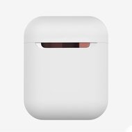 AirPods 1/2 hoesje Liquid series - Siliconen - Wit - Schokbestendig afbeelding