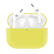 AirPods Pro / AirPods Pro 2 Solid series - Siliconen hoesje - Geel