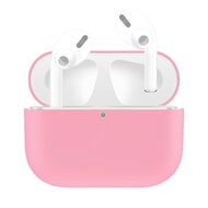 AirPods Pro / AirPods Pro 2 Solid series - Siliconen hoesje - Roze afbeelding
