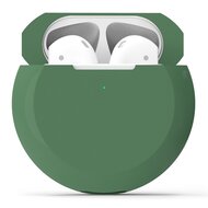 AirPods 1/2 hoesje siliconen shockprotect series - groen afbeelding
