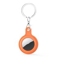 AirTag case gel series - sleutelhanger met ring - oranje afbeelding