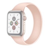 Solo Loop Link serie bandje - Maat: L - Roze - Geschikt voor Apple Watch 38mm / 40mm / 41mm