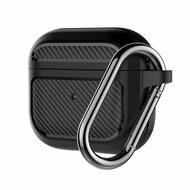 AirPods 3 hoesje - TPU - Shock series - Zwart afbeelding