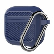 AirPods 3 hoesje - TPU - Shock series - Blauw afbeelding