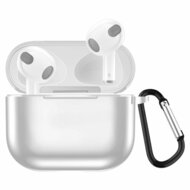 AirPods 3 hoesje - TPU - Electroplating series - Wit afbeelding