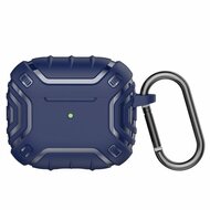 AirPods 3 hoesje - TPU - Alien series - Blauw afbeelding