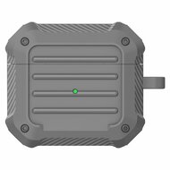 AirPods 3 hoesje - hardcase - Shell series - Grijs afbeelding