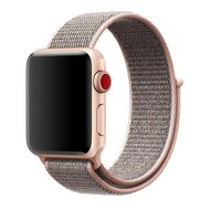 Sport Loop bandje - Roze - Geschikt voor Apple Watch 42mm / 44mm / 45mm / 49mm