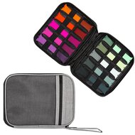 By Qubix Organizer / opbergmap - smartwatch bandjes & accessoires - Grijs
