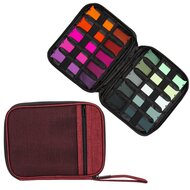 By Qubix Organizer / opbergmap - smartwatch bandjes & accessoires - Rood
