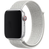 Sport Loop bandje - Wit - Geschikt voor Apple Watch 38mm / 40mm / 41mm