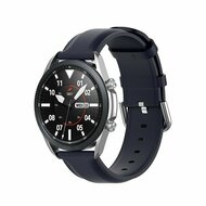 Garmin Approach S12 / S40 / S42 - Classic leren bandje - Donkerblauw - leer