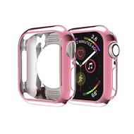 Siliconen case 38mm - Roze - Geschikt voor Apple Watch 38mm