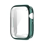 Siliconen case (volledig beschermd) 45mm - Groen - Geschikt voor Apple watch 45mm afbeelding