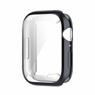 Siliconen case (volledig beschermd) 41mm - Space Grey - Geschikt voor Apple watch 41mm afbeelding