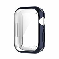 Siliconen case (volledig beschermd) 41mm - Donkerblauw - Geschikt voor Apple watch 41mm