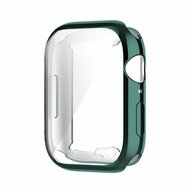 Siliconen case (volledig beschermd) 41mm - Groen - Geschikt voor Apple watch 41mm