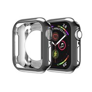 Siliconen case 40mm - Zwart - Geschikt voor Apple Watch 40mm afbeelding
