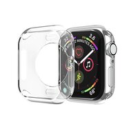 Siliconen case 40mm - Transparant - Geschikt voor Apple Watch 40mm